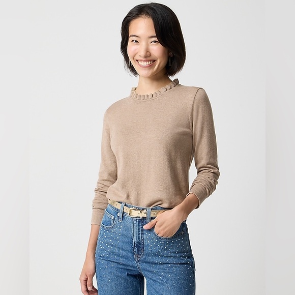J. Crew Ruffle Neck Sweater - Picture 7 of 10